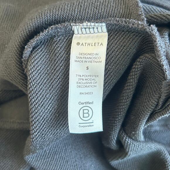 Athleta Crosstown Athletic Track Dress, Black Size Small - Picture 8 of 11